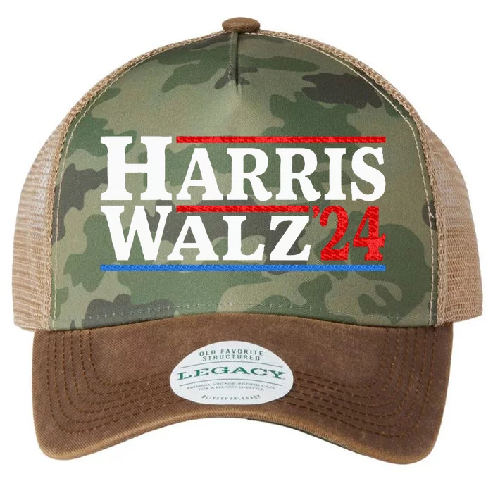 Harris Walz 2024 Election Kamala Harris Tim Waltz 2024 Legacy Tie Dye Trucker Hat