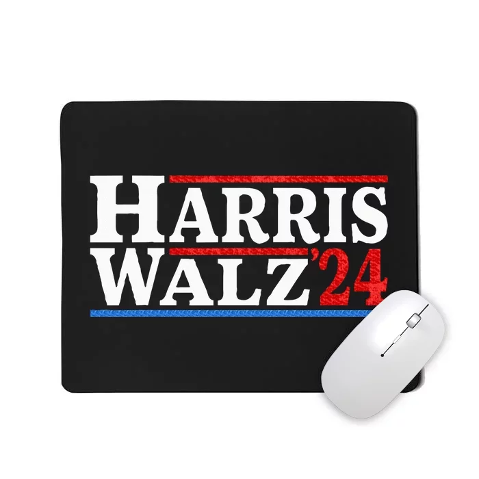 Harris Walz 2024 Election Kamala Harris Tim Waltz 2024 Mousepad