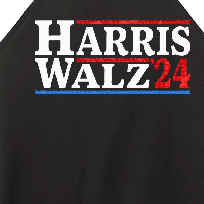 Harris Walz 2024 Election Kamala Harris Tim Waltz 2024 Women’s Perfect Tri Rocker Tank