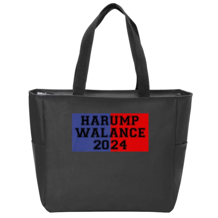 Harump Wallace 2024 Zip Tote Bag