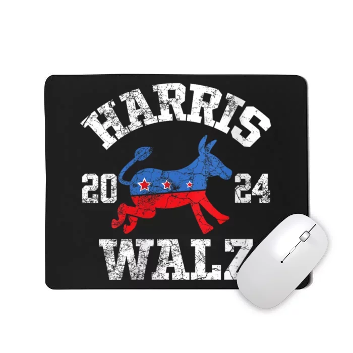 Harris Walz 2024 Election Kamala Harris Tim Waltz 2024 Mousepad