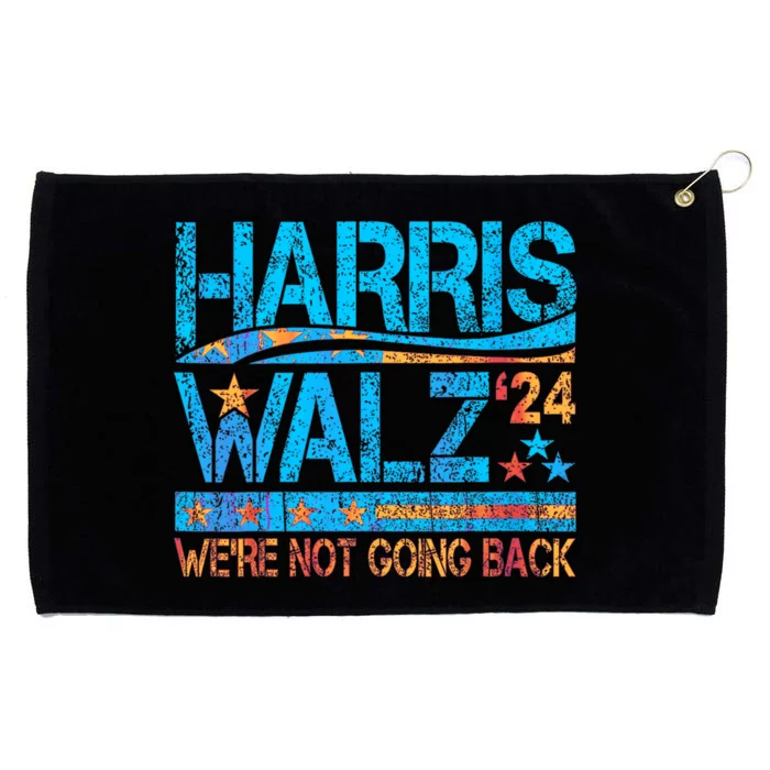 Harris Waltz 2024 Election Kamala Harris Tim Waltz 2024 Grommeted Golf Towel