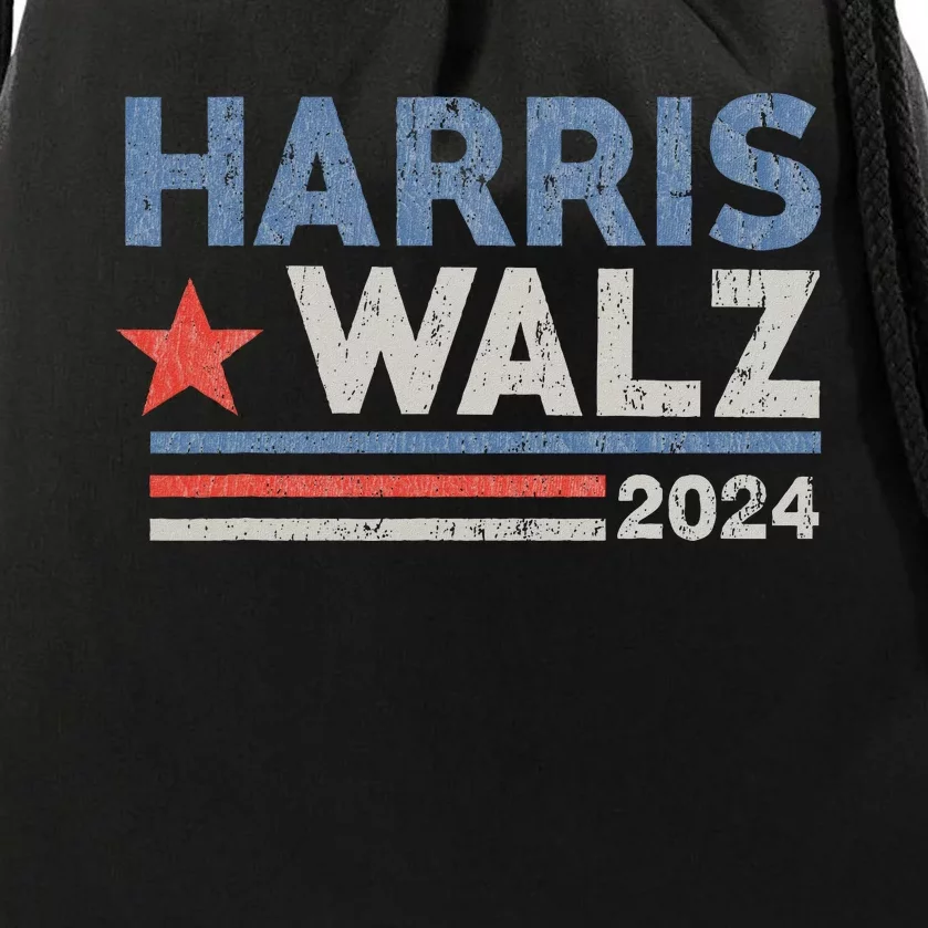 Harris Waltz 2024 Election Kamala Harris Tim Waltz Drawstring Bag