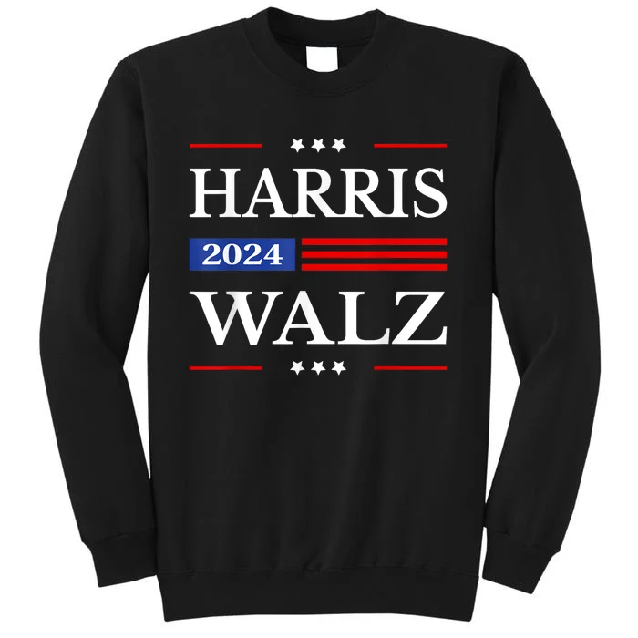 Harris Waltz 2024 Kamala Harris 2024 Tim Waltz 2024 Usa Flag Sweatshirt