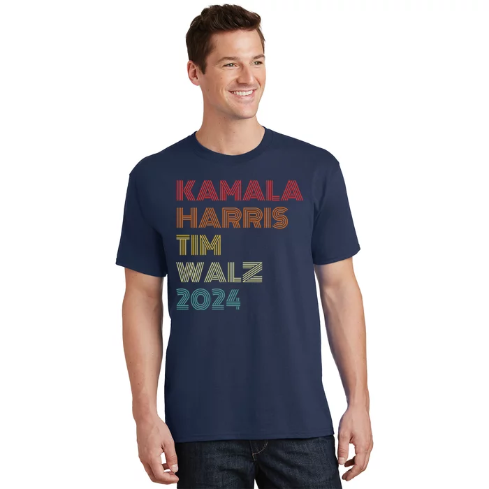 Harris Walz 2024 Kamala Harris Tim Walz Waltz Vintage Style T-Shirt