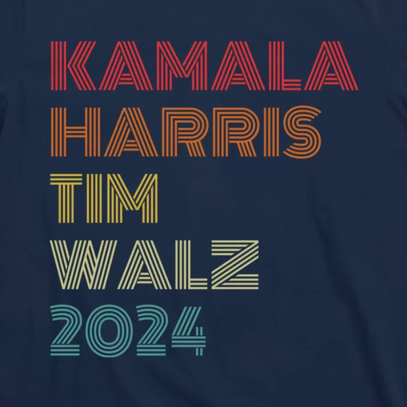 Harris Walz 2024 Kamala Harris Tim Walz Waltz Vintage Style T-Shirt