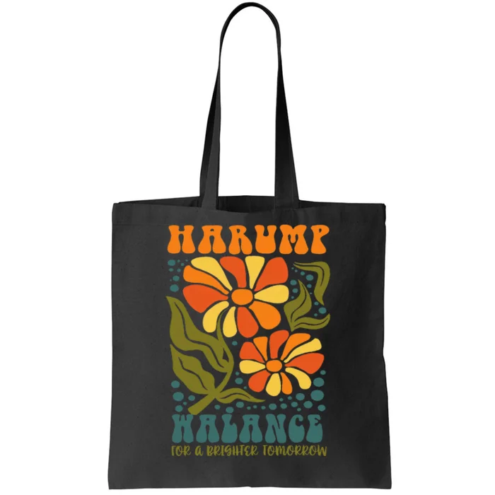 Harump Wallace 2024 Harris Trump Walz Vance Funny Tote Bag