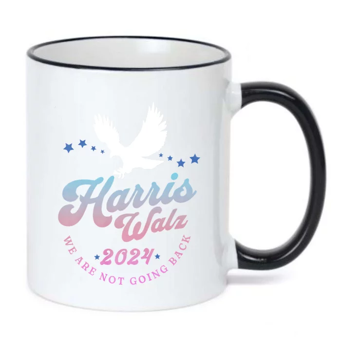 Harris Walz 2024 Election Vote Blue Kamala Walz 2024 Black Color Changing Mug