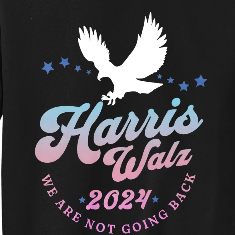 Harris Walz 2024 Election Vote Blue Kamala Walz 2024 Tall Sweatshirt