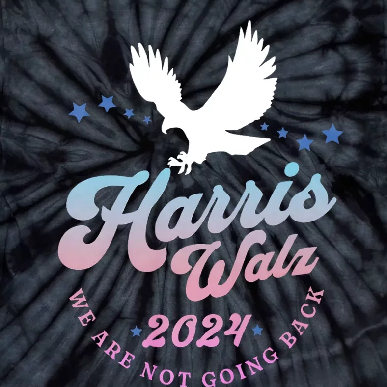 Harris Walz 2024 Election Vote Blue Kamala Walz 2024 Tie-Dye T-Shirt