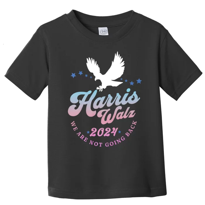 Harris Walz 2024 Election Vote Blue Kamala Walz 2024 Toddler T-Shirt