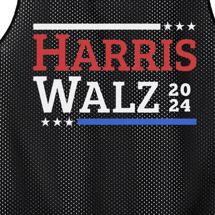 Harris Walz 2024 Kamala Harris Tim Walz 2024 Election Mesh Reversible Basketball Jersey Tank