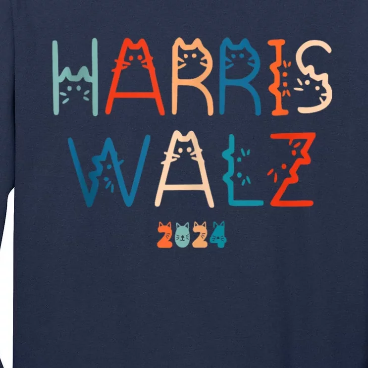 Harris Waltz 2024 Tall Long Sleeve T-Shirt