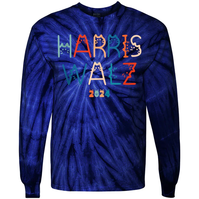 Harris Waltz 2024 Tie-Dye Long Sleeve Shirt