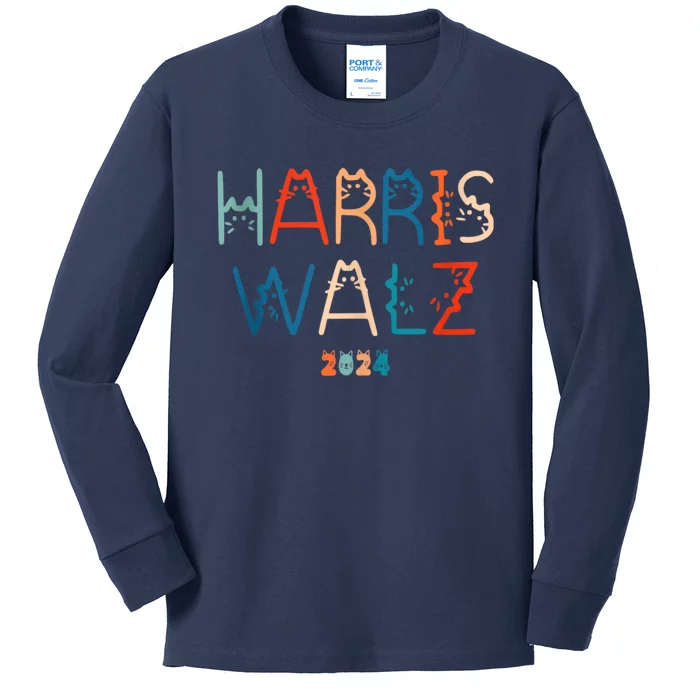 Harris Waltz 2024 Kids Long Sleeve Shirt