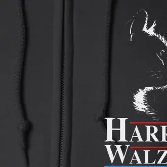 Harris Waltz 2024 Election Kamala Harris Tim Waltz 2024 Full Zip Hoodie