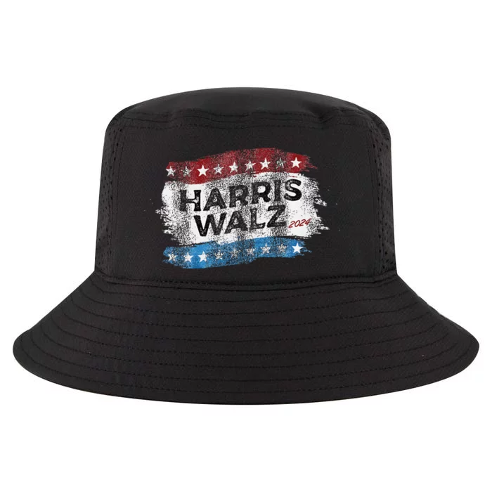 Harris Waltz 2024 Election Kamala Harris Tim Waltz 2024 Cool Comfort Performance Bucket Hat