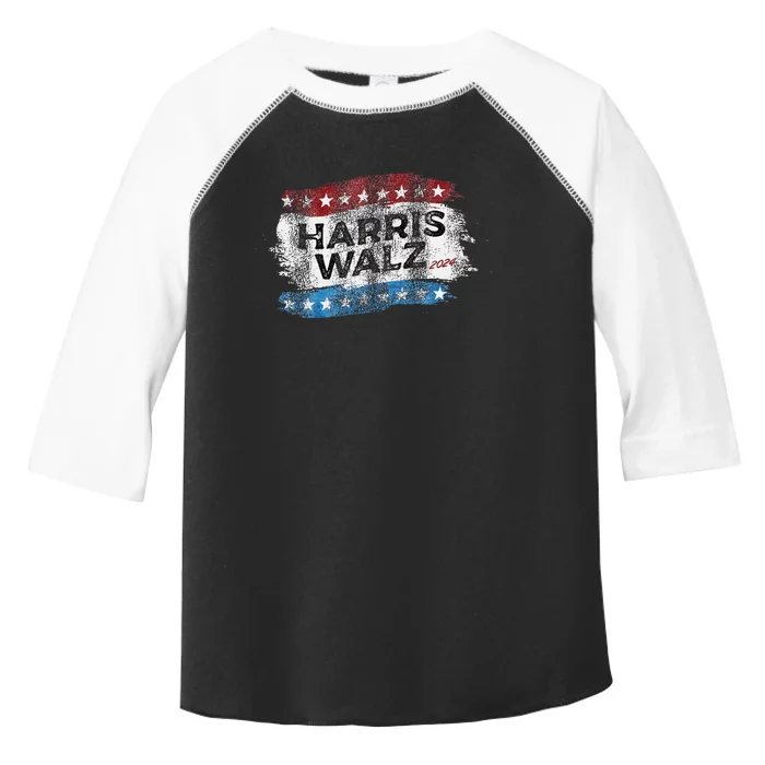 Harris Waltz 2024 Election Kamala Harris Tim Waltz 2024 Toddler Fine Jersey T-Shirt