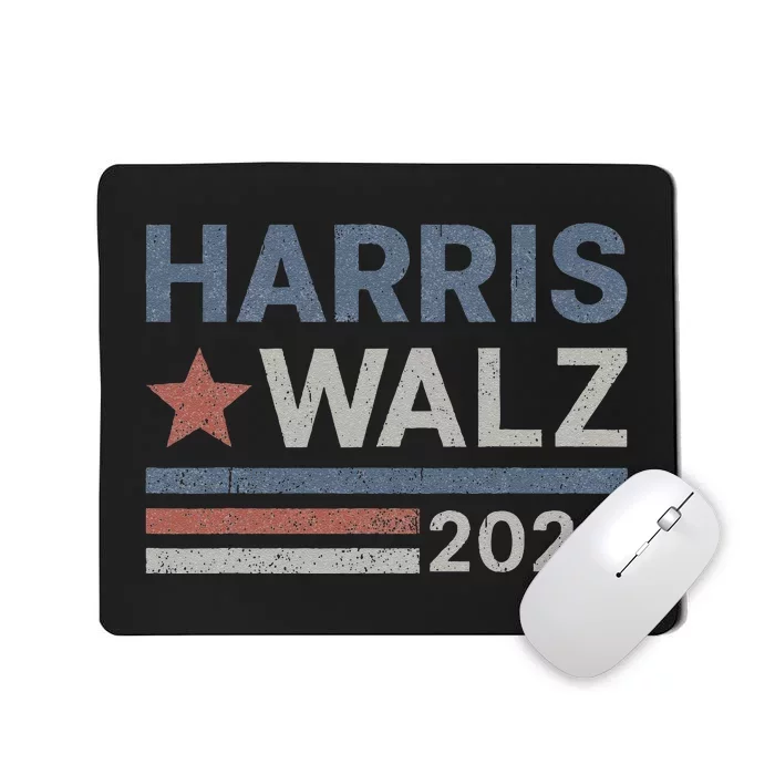 Harris Waltz 2024 Election Kamala Harris Tim Waltz 2024 Mousepad