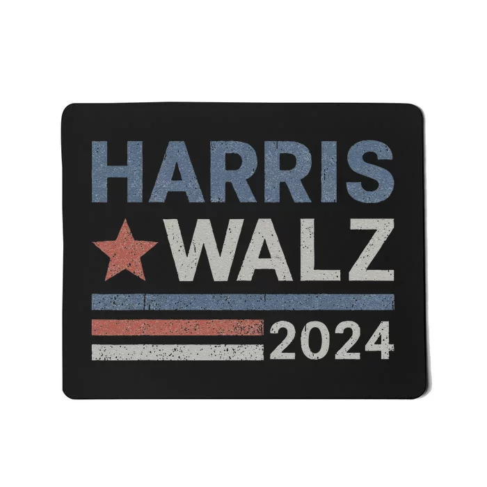 Harris Waltz 2024 Election Kamala Harris Tim Waltz 2024 Mousepad