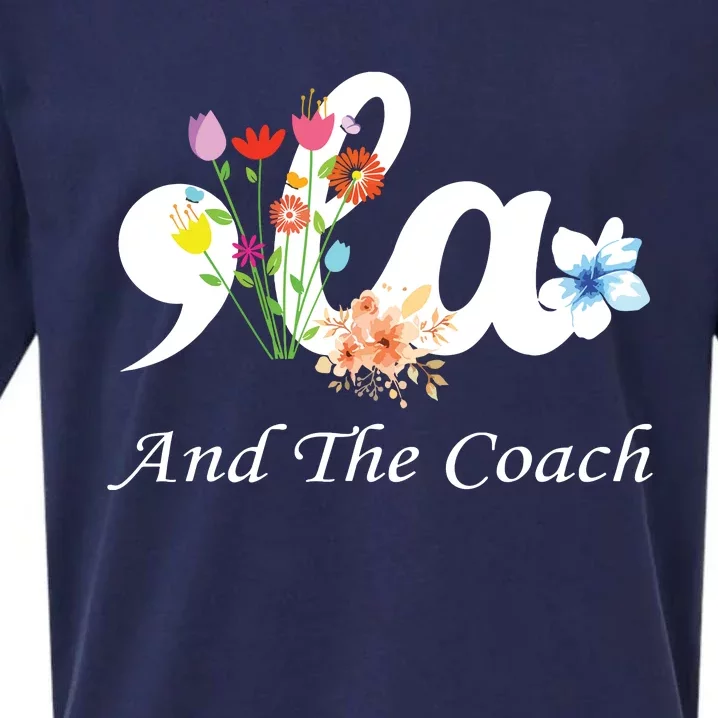 Harris Walz 2024 Comma La And The Coach Sueded Cloud Jersey T-Shirt