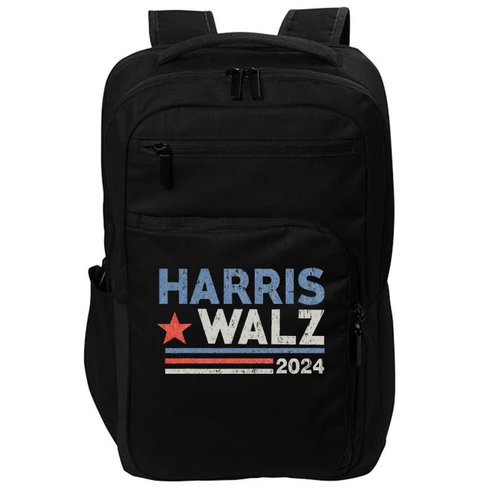 Harris Waltz 2024 Election Kamala Harris Tim Waltz 2024 Impact Tech Backpack