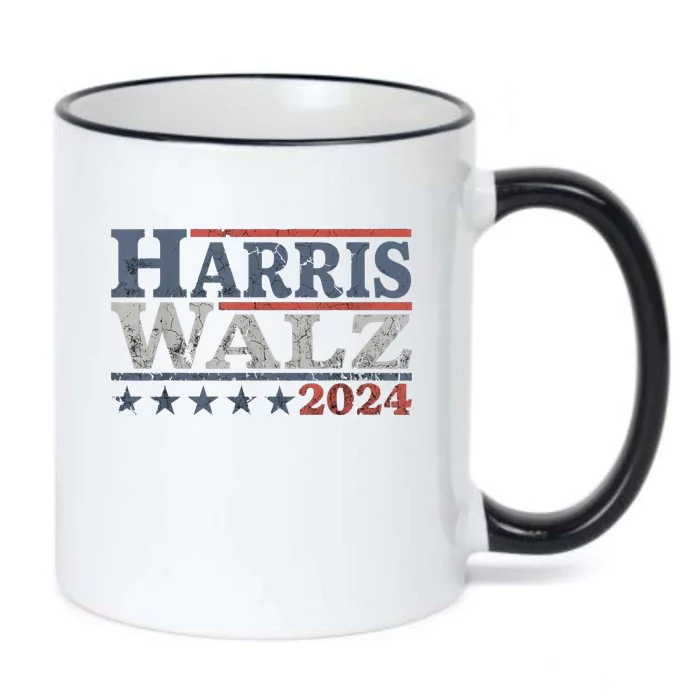 Harris Walz 2024 Black Color Changing Mug