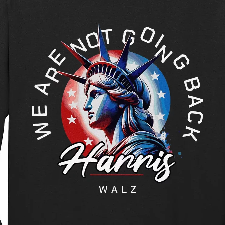 Harris Waltz 2024 Election Kamala Harris Tim Waltz 2024 Tall Long Sleeve T-Shirt