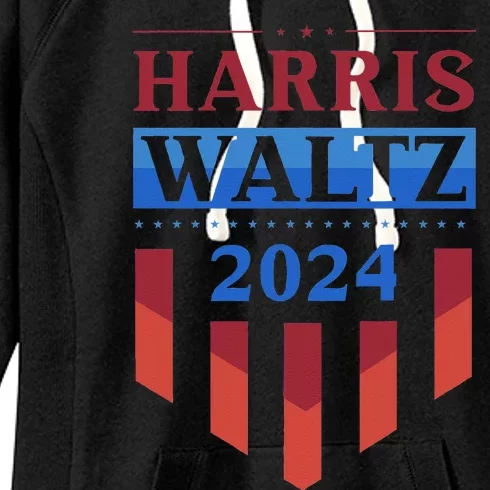 Harris Waltz 2024 Election Kamala Harris Tim Waltz 2024 Women's Fleece Hoodie