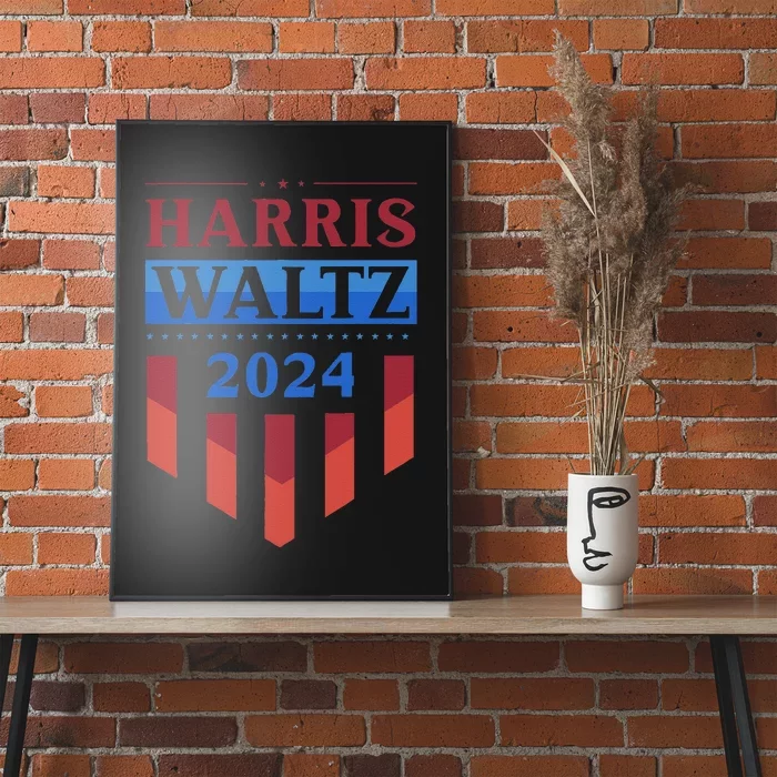 Harris Waltz 2024 Election Kamala Harris Tim Waltz 2024 Poster