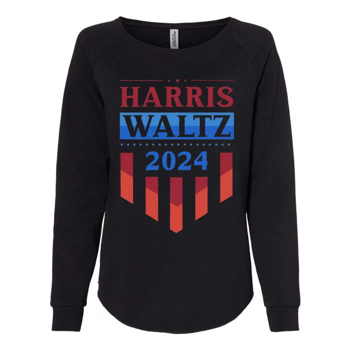 Harris Waltz 2024 Election Kamala Harris Tim Waltz 2024 Womens California Wash Sweatshirt