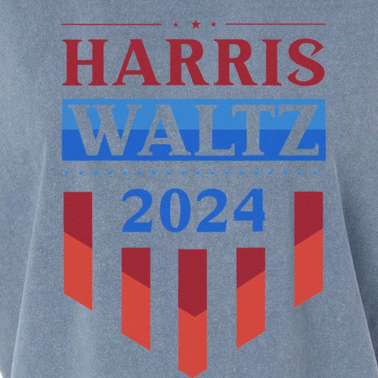 Harris Waltz 2024 Election Kamala Harris Tim Waltz 2024 Garment-Dyed Women's Muscle Tee