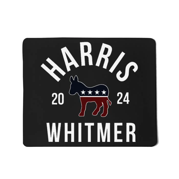 Harris Whitmer 2024 Vote Kamala Harris Gretchen Whitmer 24 Mousepad