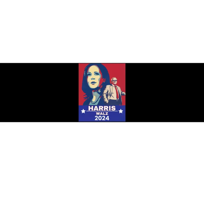 Harris Waltz 2024 Election President Kamala Harris Tim Waltz Bumper Sticker