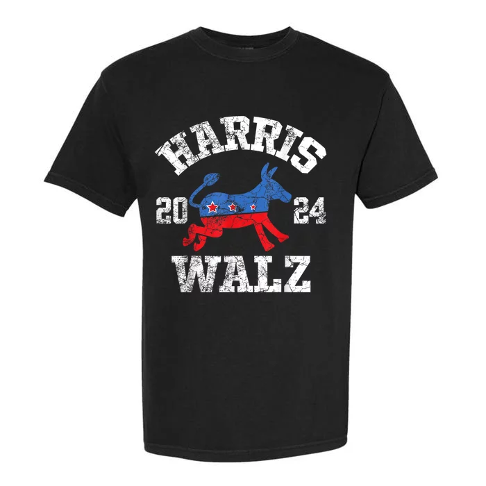 Harris Waltz 2024 Election Kamala Harris Tim Waltz 2024 Garment-Dyed Heavyweight T-Shirt