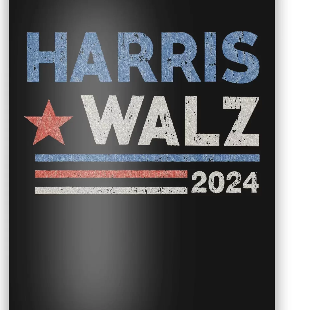 Harris Waltz 2024 Election Kamala Harris Tim Waltz 2024 Poster