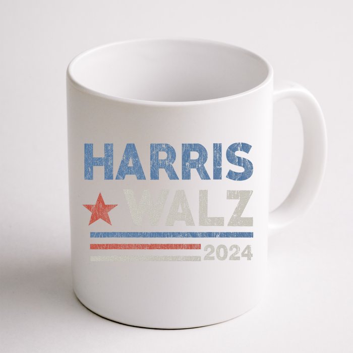 Harris Waltz 2024 Election Kamala Harris Tim Waltz 2024 Front & Back Coffee Mug