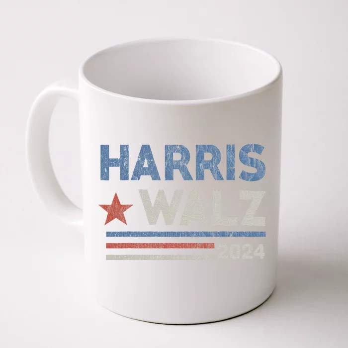 Harris Waltz 2024 Election Kamala Harris Tim Waltz 2024 Front & Back Coffee Mug