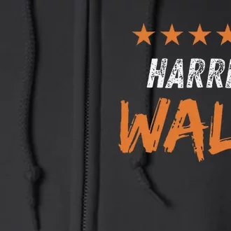 Harris Waltz 2024 Kamala Harris 2024 Tim Waltz 2024 Full Zip Hoodie