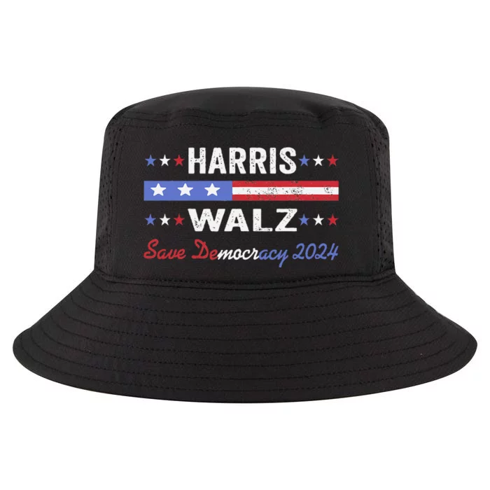 Harris Waltz 2024 We Are Not Going Back Kamala Harris Waltz Cool Comfort Performance Bucket Hat