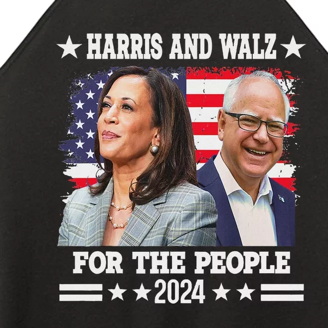 Harris Walz 2024 Election Kamala Harris Tim Waltz Women’s Perfect Tri Rocker Tank