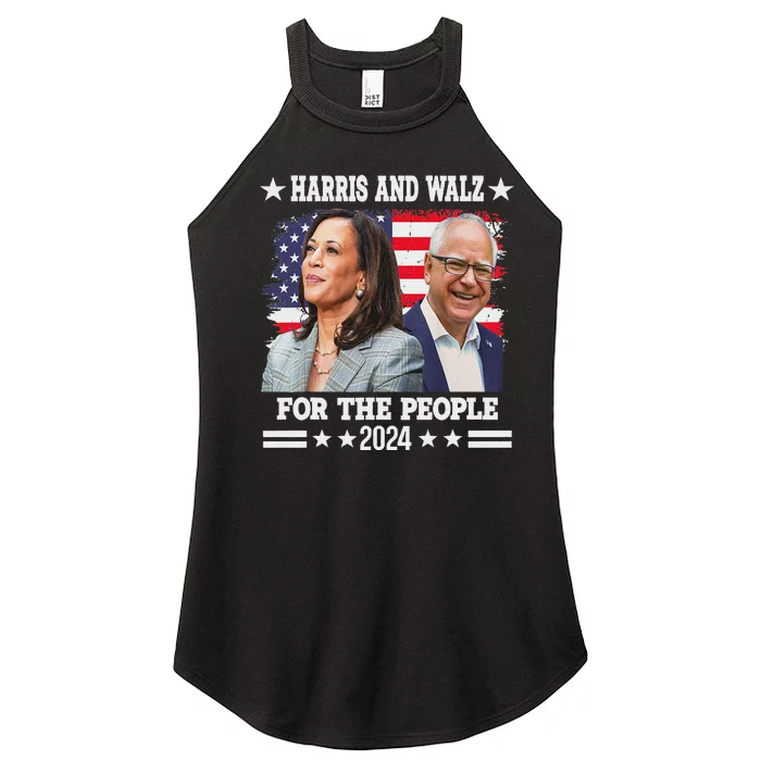 Harris Walz 2024 Election Kamala Harris Tim Waltz Women’s Perfect Tri Rocker Tank