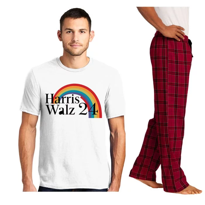 Harris Walz 24 Rainbow Radiance Pajama Set