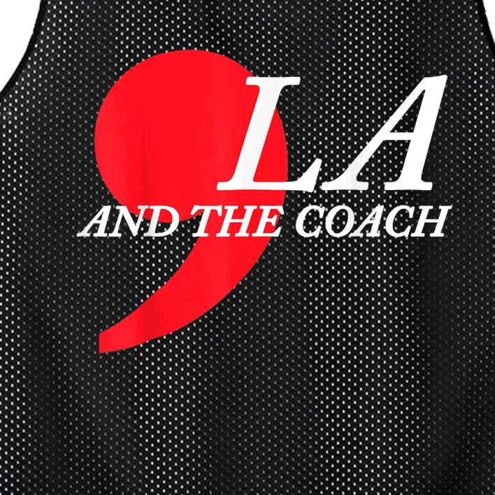 Harris Walz 2024 Comma La And The Coach Mesh Reversible Basketball Jersey Tank