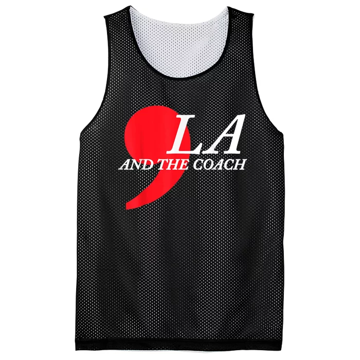 Harris Walz 2024 Comma La And The Coach Mesh Reversible Basketball Jersey Tank