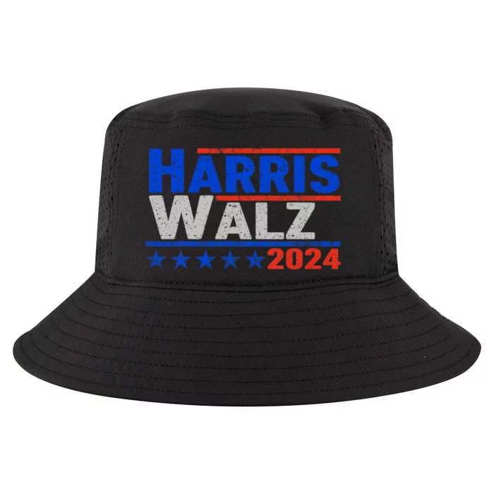 Harris Waltz 2024 Election Kamala Harris Tim Waltz 2024 Cool Comfort Performance Bucket Hat