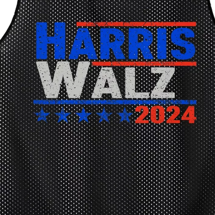 Harris Waltz 2024 Election Kamala Harris Tim Waltz 2024 Mesh Reversible Basketball Jersey Tank