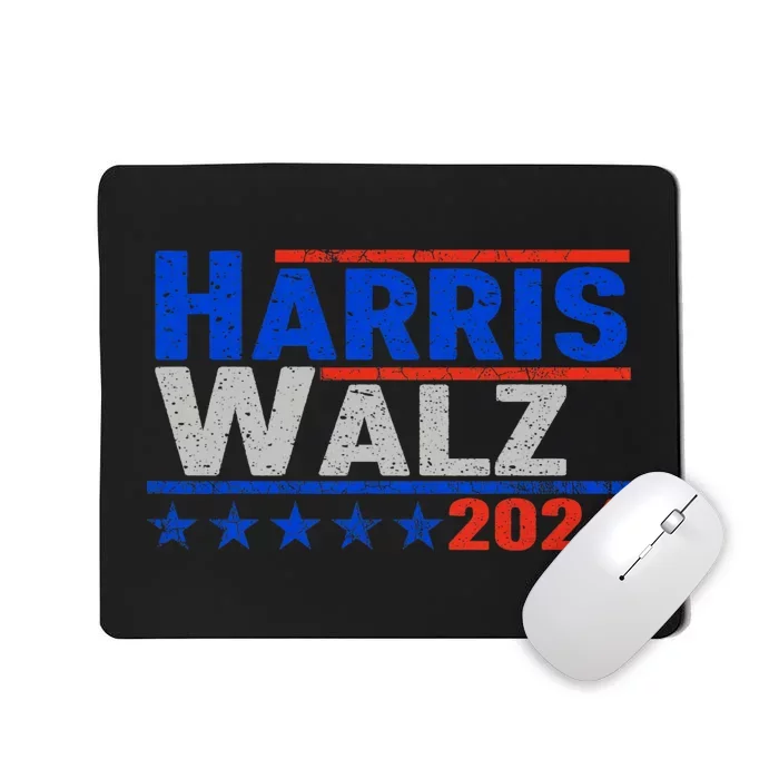 Harris Waltz 2024 Election Kamala Harris Tim Waltz 2024 Mousepad