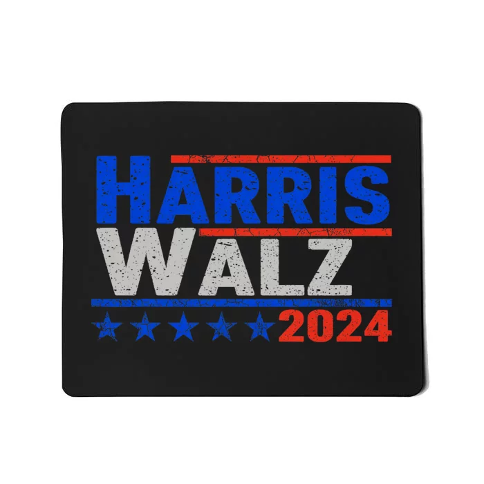 Harris Waltz 2024 Election Kamala Harris Tim Waltz 2024 Mousepad