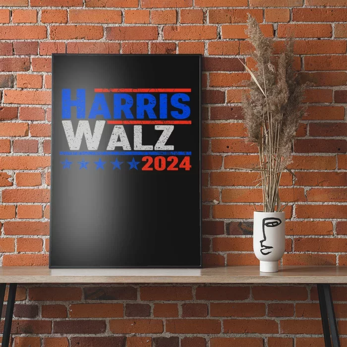 Harris Waltz 2024 Election Kamala Harris Tim Waltz 2024 Poster